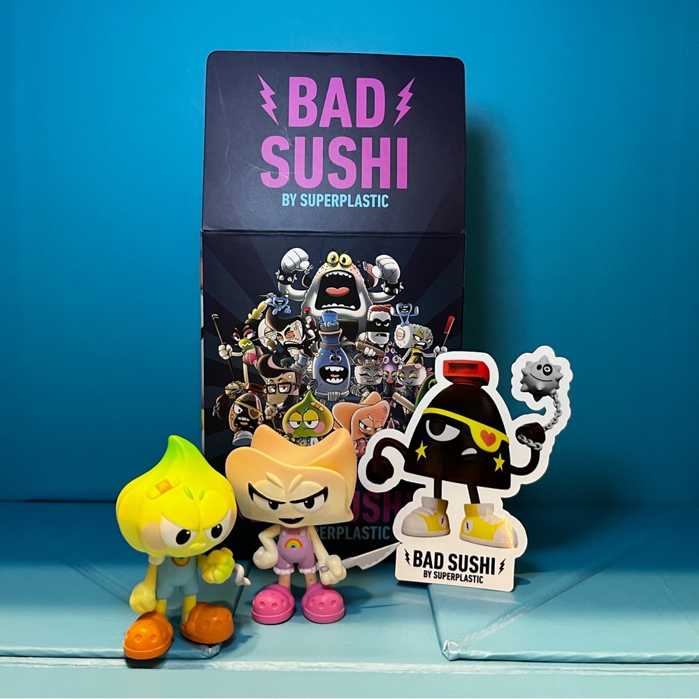 Superplastic - Bad Sushi - Slice and Spice Figures